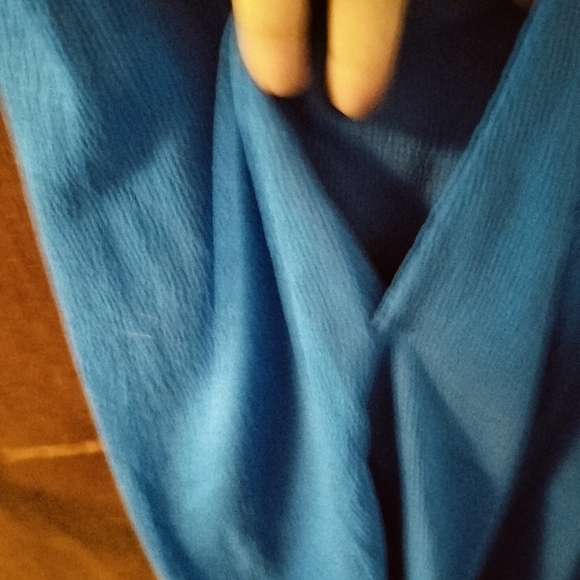 Ava & Viv 3x Blue Tank Mini Dress - Picture 4 of 4